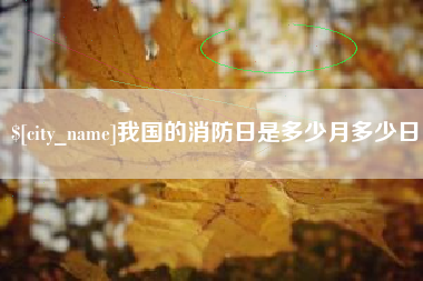 邓州我国的消防日是多少月多少日