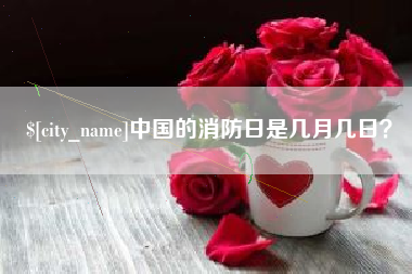 邓州中国的消防日是几月几日？
