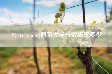 邓州消防大学分数线是多少
