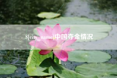 邓州中国夺金情况
