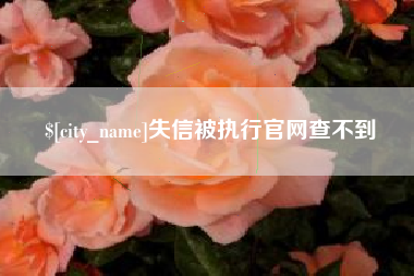 邓州失信被执行官网查不到