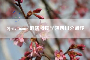 邓州消防救援学院四川分数线