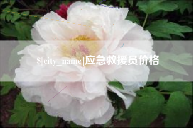 邓州应急救援员价格