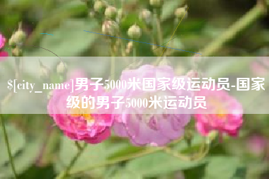 邓州男子5000米国家级运动员-国家级的男子5000米运动员