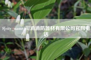 邓州川消消防器材有限公司官网电话