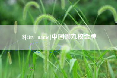 邓州中国哪九枚金牌