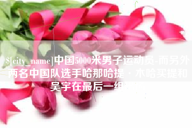 邓州中国5000米男子运动员-而另外两名中国队选手哈那哈提·木哈买提和吴宇在最后一组出场