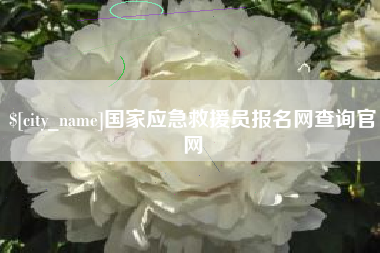 邓州国家应急救援员报名网查询官网