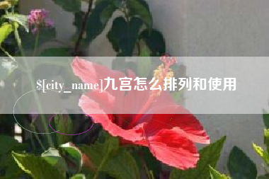 邓州九宫怎么排列和使用